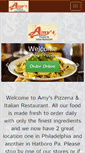 Mobile Screenshot of amypizza.com